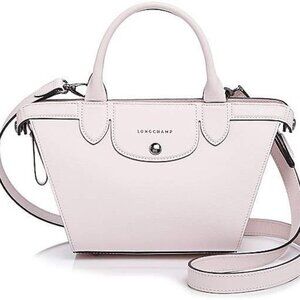 New w/Tags Longchamp Le Pliage Heritage - Small Satchel Bag in Ecru -  $920